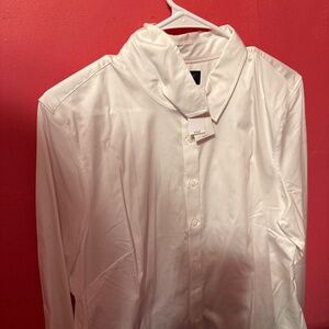 White banana republic shirt